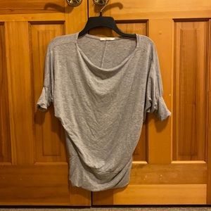 Grey dress top